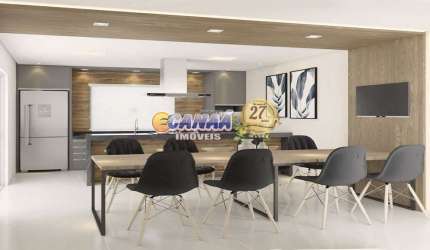 Apartamento com 3 quartos, Jardim Luciana, Mongaguá - R$ 855 mil, Cod: 11033