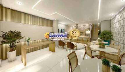 Apartamento com 2 quartos, Centro, Mongaguá - R$ 380 mil, Cod: 11927