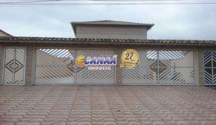 Sobrado de Condomínio com 2 quartos, Balneário Itaguai, Mongaguá - R$ 243 mil, Cod: 6407