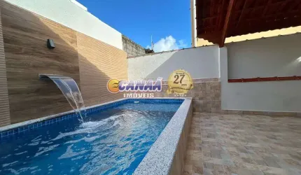 Casa com 3 dorms, Balneário Umuarama, Mongaguá - R$ 599 mil, Cod: 12207