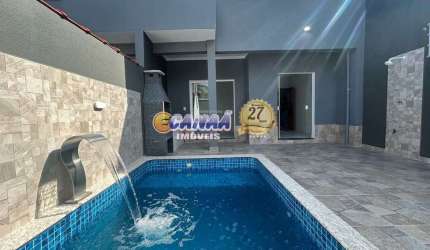 Casa com 2 quartos, Parque Balneário Comodoro, Mongaguá - R$ 420 mil, Cod: 12308