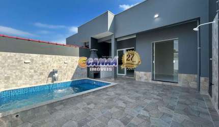 Casa com 2 quartos, Parque Balneário Comodoro, Mongaguá - R$ 420 mil, Cod: 12309