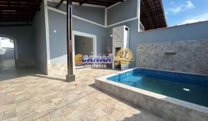 Casa com 3 quartos, Parque Balneário Comodoro, Mongaguá - R$ 530 mil, Cod: 12310