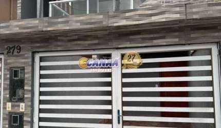 Casa de Condomínio com 2 quartos, Ribeirópolis, Praia Grande - R$ 269 mil, Cod: 12330