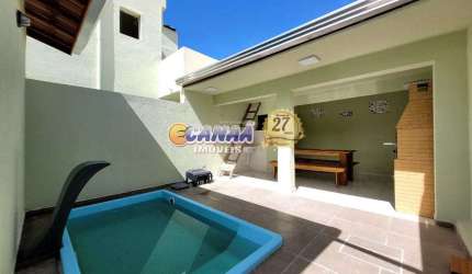 Sobrado com 2 quartos, Jussara, Mongaguá - R$ 495 mil, Cod: 12344