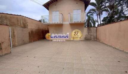 Sobrado de Condomínio com 2 quartos, Vila Atlântica, Mongaguá - R$ 235 mil, Cod: 12376
