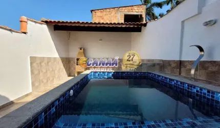 Casa com 2 quartos, Jussara, Mongaguá - R$ 258 mil, Cod: 12381