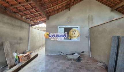Casa com 3 dorms, Flórida Mirim, Mongaguá - R$ 489 mil, Cod: 12414