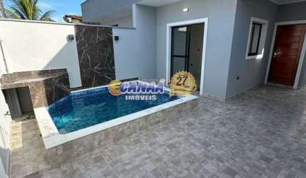 Casa com 2 quartos, Jardim Santana, Mongaguá - R$ 394 mil, Cod: 12403
