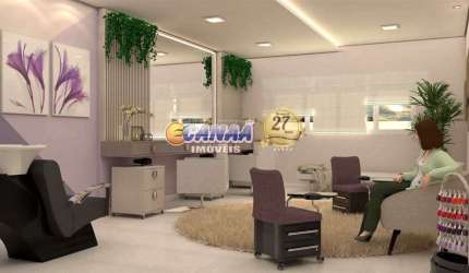 Apartamento com 2 quartos, Centro, Mongaguá - R$ 390 mil, Cod: 12515