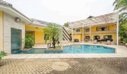 Casa em condomínio fechado com 5 quartos à venda na Rua Fala Amendoeira, Barra da Tijuca, Rio de Janeiro, 1113 m2 por R$ 8.499.000