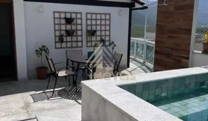 Cobertura com 3 quartos à venda na Avenida Tim Maia, Recreio dos Bandeirantes, Rio de Janeiro, 198 m2 por R$ 1.500.000