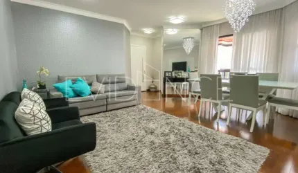 Apartamento de 123 metros com 3 dormitórios (3 suítes), 2 vagas, no jardim Anália Franco
