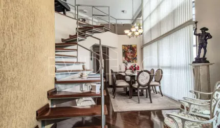 Cobertura duplex de 204 metros, vista cinematográfica!!! 4 Suítes e 3 Vagas!