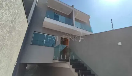 Sobrado novo para venda na Vila Carrão - 3 suítes - 4 vagas cobertas.