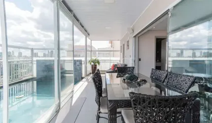 Cobertura com 4 Quartos e 7 banheiros à Venda, no Tatuapé -  380 metros quadrados