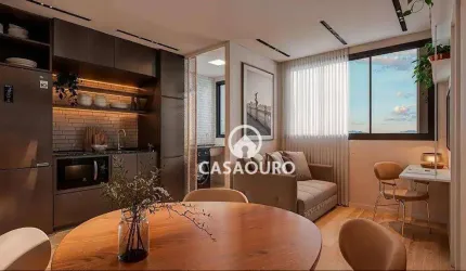 Apartamento com 1 dormitório à venda, 35 m²  - Serra - Belo Horizonte/MG