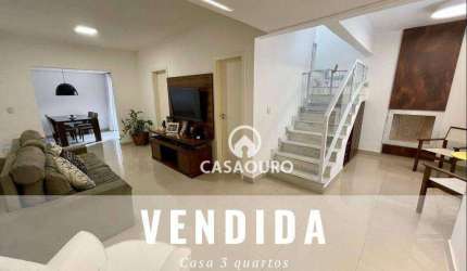 Casa com 3 quartos à venda, 126 m²  - Condomínio Village Royale - Nova Lima/MG