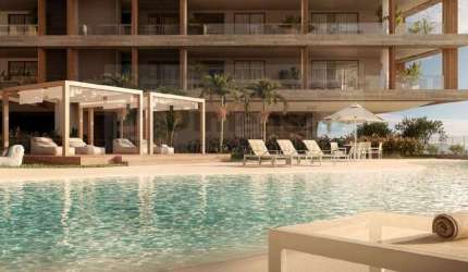 Lindo apartamento de dois quartos no Makai Front Beach