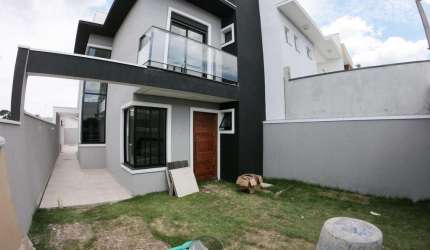 Casa nova com 3 dormitorios em Mogi das Cruzes