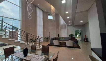 Casa com 4 dormitórios à venda, 438 m² por R$ 3.200.000,00 - Loteamento Residencial Jardim dos Ipês Amarelos - Americana/SP