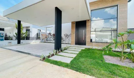 Casa alto padrão para venda, 369,00 m² área total, 243,00 m² área construída, Condomínio Pau Brasil, Americana-SP.