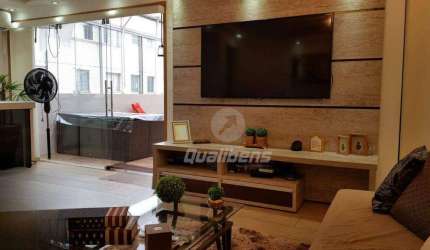 Cobertura com 3 dormitórios à venda, 112 m² por R$ 460.000,00 - Parque São Vicente - Mauá/SP