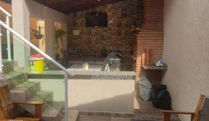 Sobrado com 3 dormitórios à venda, 150 m² por R$ 600.000,00 - Cidade São Jorge - Santo André/SP