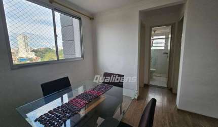 Apartamento com 2 dormitórios para alugar, 45 m² por R$ 1.354/mês - Parque São Vicente - Mauá/SP