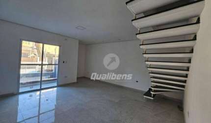 Sobrado com 3 dormitórios à venda, 116 m² por R$ 901.000,00 - Vila Assis Brasil - Mauá/SP