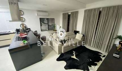 Excelente duplex no Gotham Loft mobiliado com 88,59 m² de área privativa e 117,1