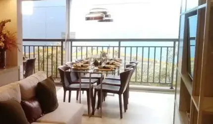 Apto de 80m² com 2 suites, varanda com estrutura para churrasqueira e 1 vaga no Tatuapé px ao metrô