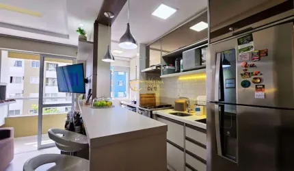 Apartamento  mobiliado 2 quartos - Residencial Ivo Luchi