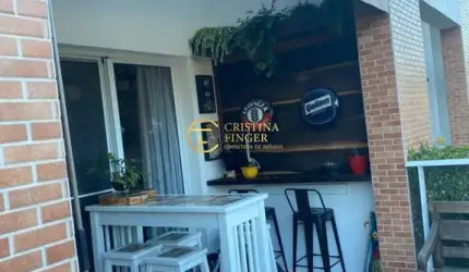Apartamento Garden  Duplex 202m²  - 3 dormitórios/2 suites - Passeio Pedra Branca - Palhoça, SC