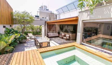COBERTURA DUPLEX À VENDA - MOEMA 400m² - 4 SUÍTES - 4 VAGAS