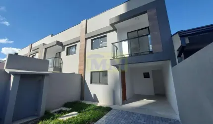 Sobrados novos no bairro Alto Tarumã em Pinhais