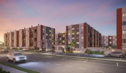 Apartamento 2 dormitórios no Atuba, Pinhais