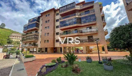 Apartamento com 3 dormitórios + dependência à venda, 144 m² por R$ 895.000 - Várzea - Teresópolis/RJ