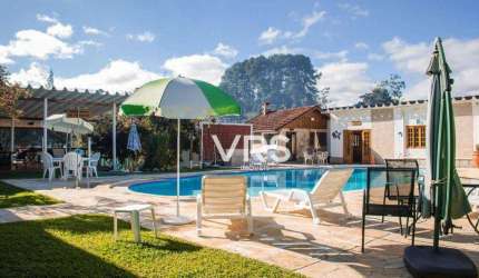 Pousada com 12 dormitórios à venda, 1680 m² por R$ 3.174.000,00 - Quebra Frascos - Teresópolis/RJ