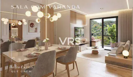 Apartamento com 2 dormitórios à venda, 65 m² por R$ 606.000,00 - Alto - Teresópolis/RJ