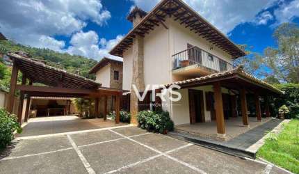 Casa com 4 dormitórios à venda, 440 m² por R$ 2.300.000,00 - Parque do Imbui - Teresópolis/RJ