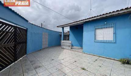 CASA 2 QUARTOS MOBILIADA COM CHURRASQUEIRA 700 METROS DA PRAIA - Mongaguá/SP