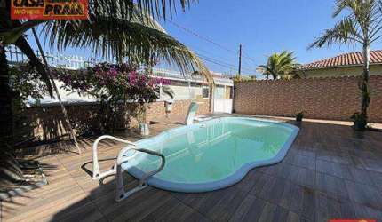 Casa com 4 dormitórios à venda, 286 m² por R$ 650.000,00 - Vila Anhanguera - Mongaguá/SP