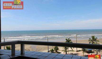 APARTAMENTO 2 QUARTOS SACADA GOURMET EM PREDIO FRENTE AO MAR. MONGAGUA/SP