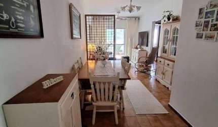Apartamento 3 quartos, sacada, 150  metros da praia- Centro - Mongaguá/SP