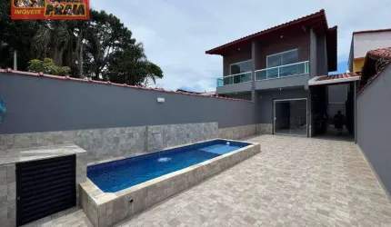 Casa com 2 dormitórios à venda, 125 m² por R$ 398.800,00 - Agenor de Campos - Mongaguá/SP