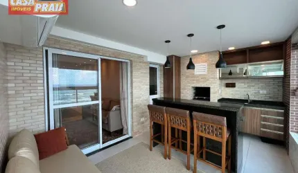 CENTRO MONGAGUA FRENTE AO MAR APARTAMENTO 3 QUARTOS, 104 m² POR R$ 929.000,00