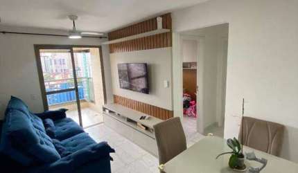 AVIAÇÃO MOBILIADO LAZER COMPLETO2 QUARTOS, 62 m² por R$ 450.000 - Aviação - Praia Grande/SP