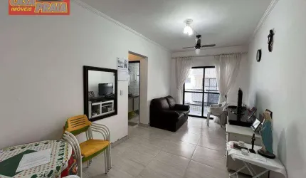 CENTRO MONGAGUÁ PREDIO FRENTE AO MAR APARTAMENTO 2 QUARTOS, 71 m² por R$ 380.000