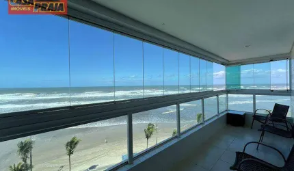 FRENTE AO MAR TERRAÇO GOURMET APARTAMENTO 2 QUARTOS 75 m² por R$ 550.000 - Vila Atlântica - Mongaguá/SP